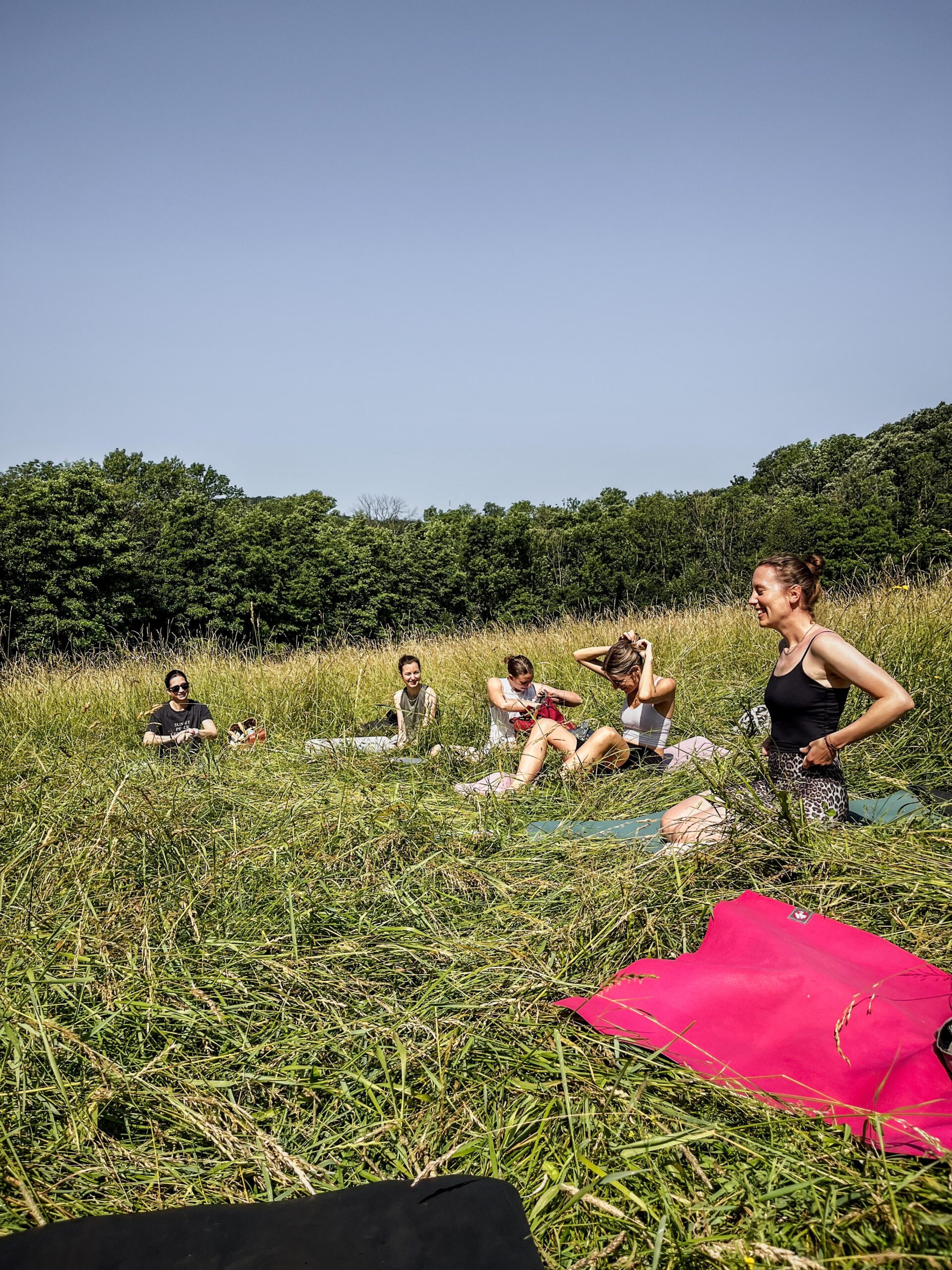 Outdoor Yoga bei The Power of Touch
