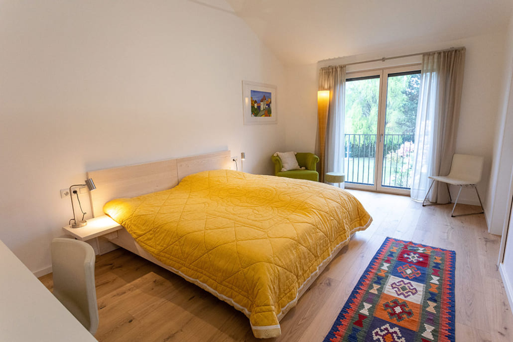 Yogahof Kukmirnhof das gelbe Zimmer