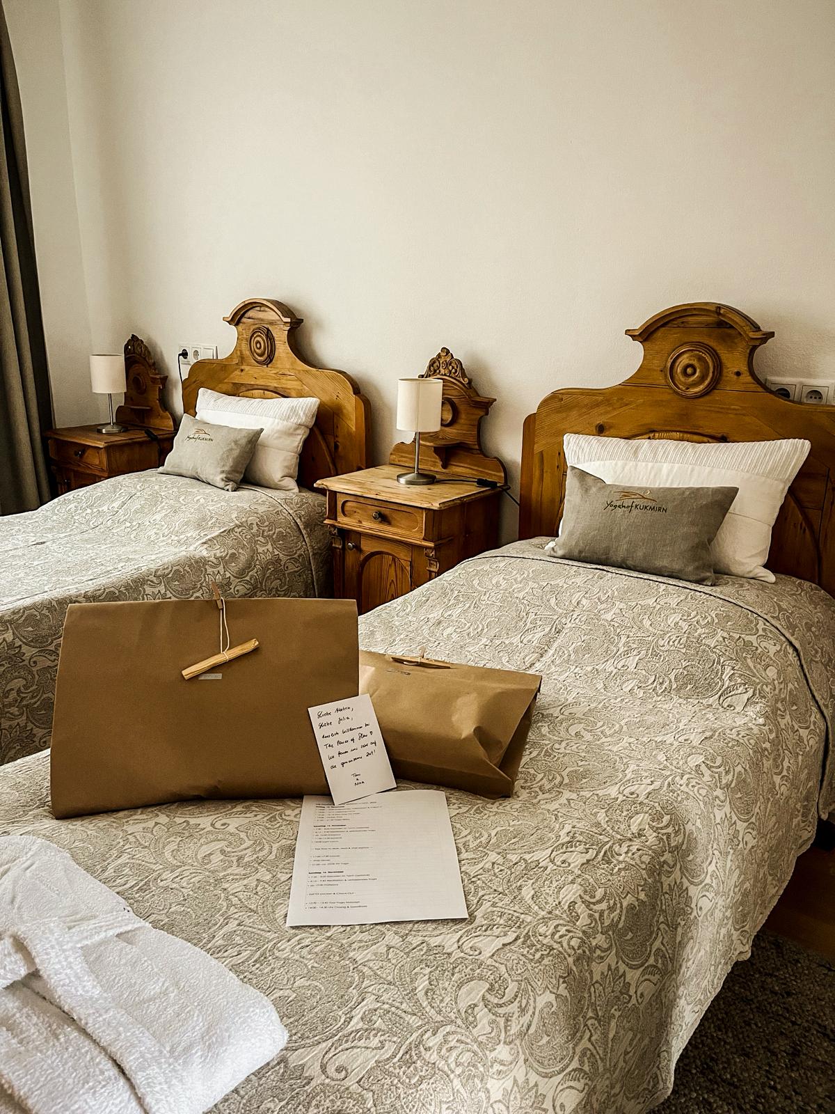 Zimmer Yogahof Kukmirn